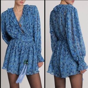 Sabina Musayev Blue Romper